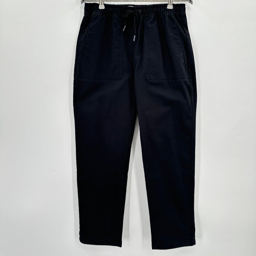 Stoic Brushed Cotton Twill Jogger Pants in Black size S Small Women's Drawstring